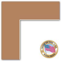 12x16 Autumn / Paloma Custom Mat for Picture Frame with 8x12 opening size (Mat Only, Frame NOT Included)