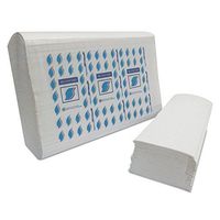 GEN MF4000W Multi-Fold Paper Towels, 1-Ply, White, 334 Towels/Pack, 12 Packs/Carton