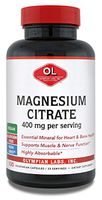 Olympian Labs Magnesium Citrate 400MG, 100-Count (Pack of 2)