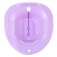 SUPVOX Sitz Bath Toilet Soaking Bath Portable Nursing Basin kit with Sprayer for Pregnant Women(Purple)