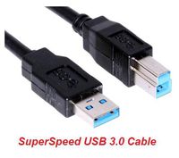 PTC 10 ft Premium ALL NEW SuperSpeed USB 3.0 A-B cable