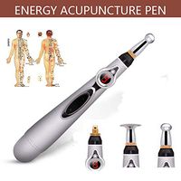 Electronic Acupuncture Pen, Electric Meridians Laser Acupuncture Machine Magnet Therapy Instrument Meridian Energy Pen Massager Relief Pain Tools