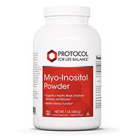 Protocol For Life Balance - Myo-Inositol Powder - Supports a Healthy Mood, Emotional Wellness, Behavior and Ovarian Function, Energy Boost, and Sleep Support - 1lb. (454 g)
