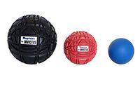 Neptune, Venus and Lacrosse Massage Ball | Recovery | Deep Myofascial Release | Trigger Point | Self Massage Therapy | Neck, Back, Hips, Legs |