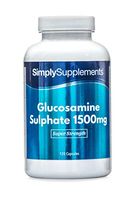 Glucosamine Sulphate 1500mg | 240 Capsules (2 pots of 120) | for Customers Looking to Support an Active Lifestyle | Manufactured in The UK