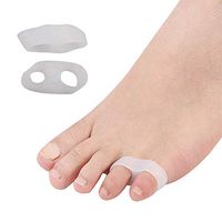 Maysky 1 Pair Gel Toe Separator,,Toe Bunion Relief Toe Straightener for Men and Women, Easy Wear in Shoes,Toe Spacers Toe Stretchers