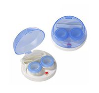 Glasses Case,Cartoon Animal Portable Contact Lens Case-H6,Without Correction