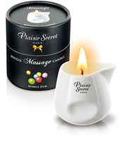 Edible Massage Candle in Ceramic Pot with spout 2.82fl oz (Bubble Gum)