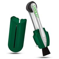 CarbonKlean Peeps Eyeglass Lens Cleaner - Efficient and Durable Carbon Microfiber Technology - Exclusively Used by NASA - 500 Uses, Soft Touch Green (2 Pack)