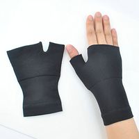 ZSZBACE Wrist Support Brace, 1 Pair - Support for Pain, Sprains, Carpal Tunnel, Bursitis, Tendonitis, Arthritis,Carpal Tunnel Syndrome (Black, S)