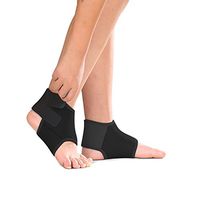 Sport Unisex Child Ankle Brace, Fitness Adjustable Breathable Non Slip Sleeve Double Magic Stick Compression Ankle Support Wraps for Sport, Ankle Sprain, Plantar Fasciitis, Injury Recovery