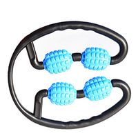 360 Degree Massager Leg Muscle Relaxation Roller Ring clamp Leg Massage Stick Yoga Fitness Four Wheel,Massage Stick Yoga Fitness Equipment