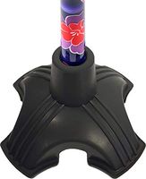 NOVA Cane Tip, Stand Alone Quad Tip with Rubber Grip Traction for Walking Cane, Extra-Wide Cane Tip, Fits all 3/4” Diameter Canes