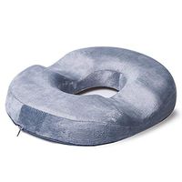 ZHAO XIN Seat Cushion for Hemorrhoid Treatment Prostate Post-Surgery Relief Pregnancy Pillow Orthopedic Lift Cushion Made of Premium Comfort Foam for Home Work or Car,Gray