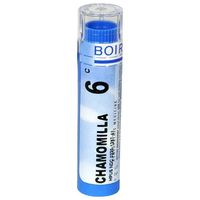 Boiron Homeopathic Medicine Chamomilla, 6C Pellets, 80-Count Tubes (Pack of 5)