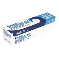 Boardwalk 7110 Premium Quality Aluminum Foil Roll, 12" x 500 ft, 16 Micron Thickness, Silver