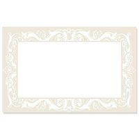 Pearl Lace Border Enclosure Cards / Gift Tags - 3 1/2 x 2 1/4 (100)