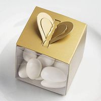 Efavormart Gold Box Wraps for Wedding Event Birthday Party Bridal Shower Anniversary Favor Decor Box Wraps -100pc