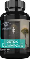 Detox Cleanse for Weight Loss by Alpha Male - Extra Strength Detox Cleanse for Constipation Relief. Detox Cleanse Pills for Men & Women. Flush Toxins, Boost Energy. Safe & Effective for Everyday use.