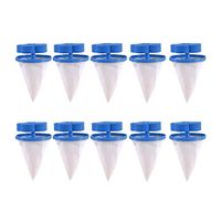 Gessppo 10pcs Washing Machine Hair Catcher, Washing Machine Float Filter Bag, Floating Lint Mesh Bag Hair Filter Net Pouch, Lint Filter Mesh Pet Fur Catcher Filtering Hair Removal Device
