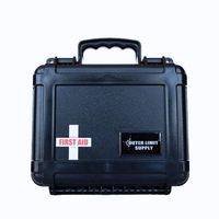 Outer Limit Supply Individual First Aid Kit (IFAK) - Waterproof, Crush Proof, HSA/FSA Eligible - Black Case