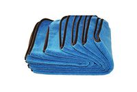 6pc Microfiber Towels Super Deluxe Auto Home Cleaning Ultra Soft Thickest Cloths