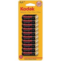 Kodak KehdAA20 Extra Heavy-Duty AA Batteries, 20 Pack
