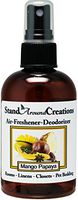 Concentrated Spray For Room / Linen / Room Deodorizer / Air Freshener - 4 fl oz - Scent - Mango And Papaya: An uplifting blend of sun-kissed mango and papaya. A very popular fragrance oil you're sure to love.