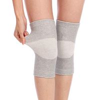 Senior and Athletic Compression Breathable Knee Support, with Bamboo Charcoal, Temp Control, Cartilage Health, Prevents Injury Finely Knit, Non Slip Bands and Compression (Large) Pair