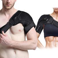 Shoulder Brace for Men Women,Adjustable Support Strap for Shouler Pain Relief,Sports Injury Prevention,Suit for Both Left Right Shoulder