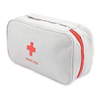 UMarior Travel Portable Medical Kit First Aid Kit Drug Pack (600D Oxford Design) Suitable for Car Outdoors Workplace Hiking Camping Office Boat Sports and Family (Gray)