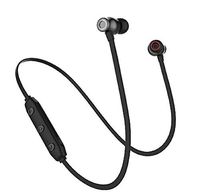 XEUMING Wireless Bluetooth Headphones, Bluetooth 5.0 IPX5 Waterproof 6-8 Hours Playtime Bluetooth Headphones, with Magnetic Connection, Sports Earphones for Running Built-in Mic