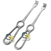 G.S VOLKMAN Retractor 3 Prong Sharp, Blunt