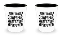 Funny Tequila Shot Glasses 2 Pack Set