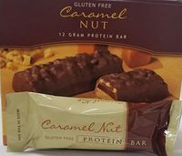Healthwise - High Protein Diet Bar - Caramel Nut - 12g Protein- for Any Diet- Hunger Control and Appetite Suppressant - Low Calorie - Gluten Free and Vegetarian (7/Box)