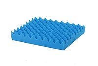 NOVA Seat & Wheelchair Cushion, Convoluted “Egg Crate” Foam Cushion, 18”W x 16”D x 3”Thick, No Cover