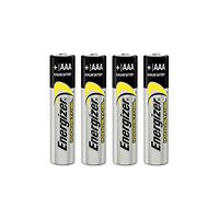 4 Count Energizer Industrial EN92 Alkaline AAA 1.5v Batteries LR03