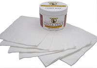 Chalk-Tique Light Paste Wax –Furniture Wax Polish – Distress and Enhance your Home Décor Paint Project - 6 oz with 6 lint-free application and polish cloths. (Light, 1)