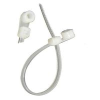 Morris 20314 Mounting Nylon Cable Tie with 40-Pound Tensile Strength, 6-Inch Length, Natural, 100-Pack