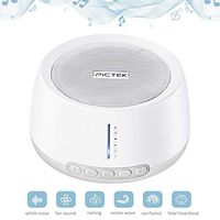 White Noise Machine, PICTEK 30 Non-Looping Soothing Sound Machine for Baby Sleeping, Office Privacy (Up to 100dB), 3 Auto-Off Timer & Memory Function, USB Powered Sound Therapy for Adults or Travel