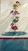 Cypress Home 40-Count, 3-Ply Guest Towels - Flamingos