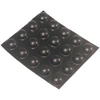 Bump Dots - Small, Black Round - 20 per Package