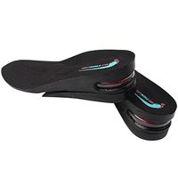 2 Inches Height Increase Shoe Insoles with Air Cushion - 2 Layers (2" UP) (Women's 5.5-9.5)
