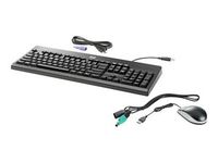 HP Washable - keyboard and mouse set