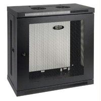 Tripp Lite SmartRack Slim - Wall mount cabinet - black - 12U - 19"