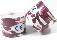 Mounchain Cotton Elastic Kinesiology Therapeutic Sports Tape, Professional Sports Muscle Tape for Athletes