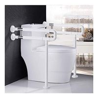 Bathroom safety rails Toilet Frame Assist Handrail, Medical Anti-Slip Grip Toilet Safety Rails Frame Brackets, Toilet Support Rails For Bathroom Shower Tub Grab Rail