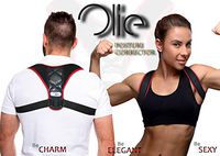 Posture Corrector for Women and Men-Comfortable Upper Back Straightener Brace, Clavicle Support Adjustable Device for Thoracic Kyphosis and Providing Shoulder-Neck Pain Relief-Universal Size 27"-43"