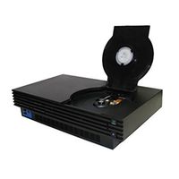 PS2 Flip-Top GhostCase - Black, Version 1-3