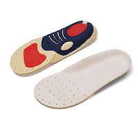 Kid Orthotic Insoles Odor Reducer Sweat Absorption Soy Bean Fibers Comfortable Cushion Insoles for Children (Beige, (15.5CM) Little Kids 9-8.5M)